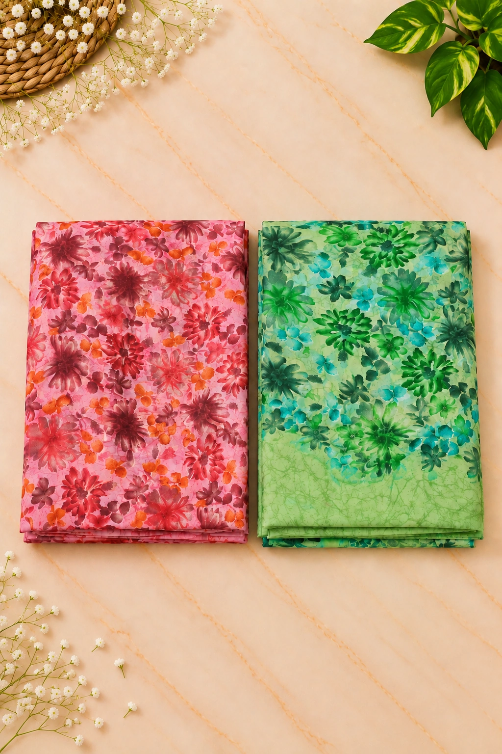 Vastriya Floral Garden Georgette Saree